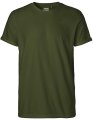 Heren T-shirt Neutral Roll Up O60012 Military Green